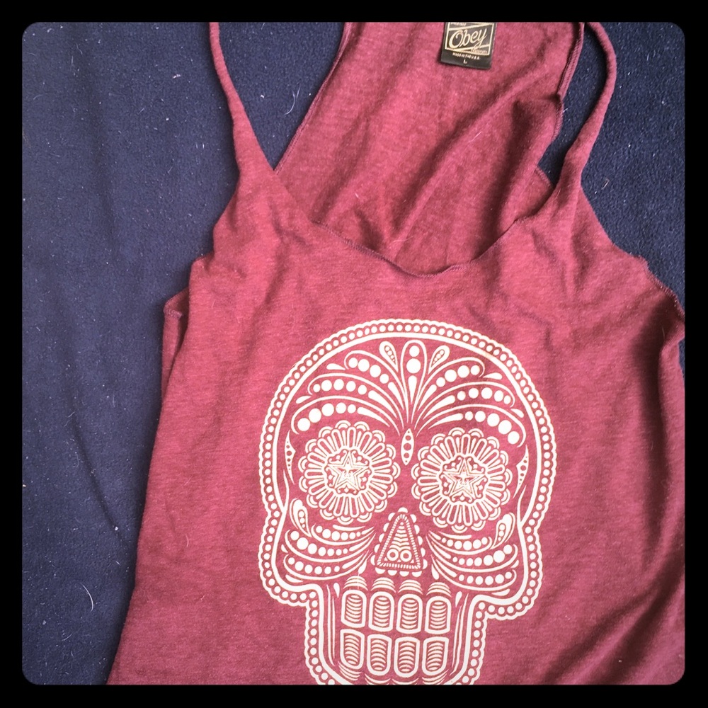 Obey Skull tanktop
